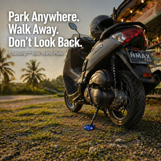 TitanGrip™ — Say Goodbye to Bike Tipping on Soft Terrain Forever