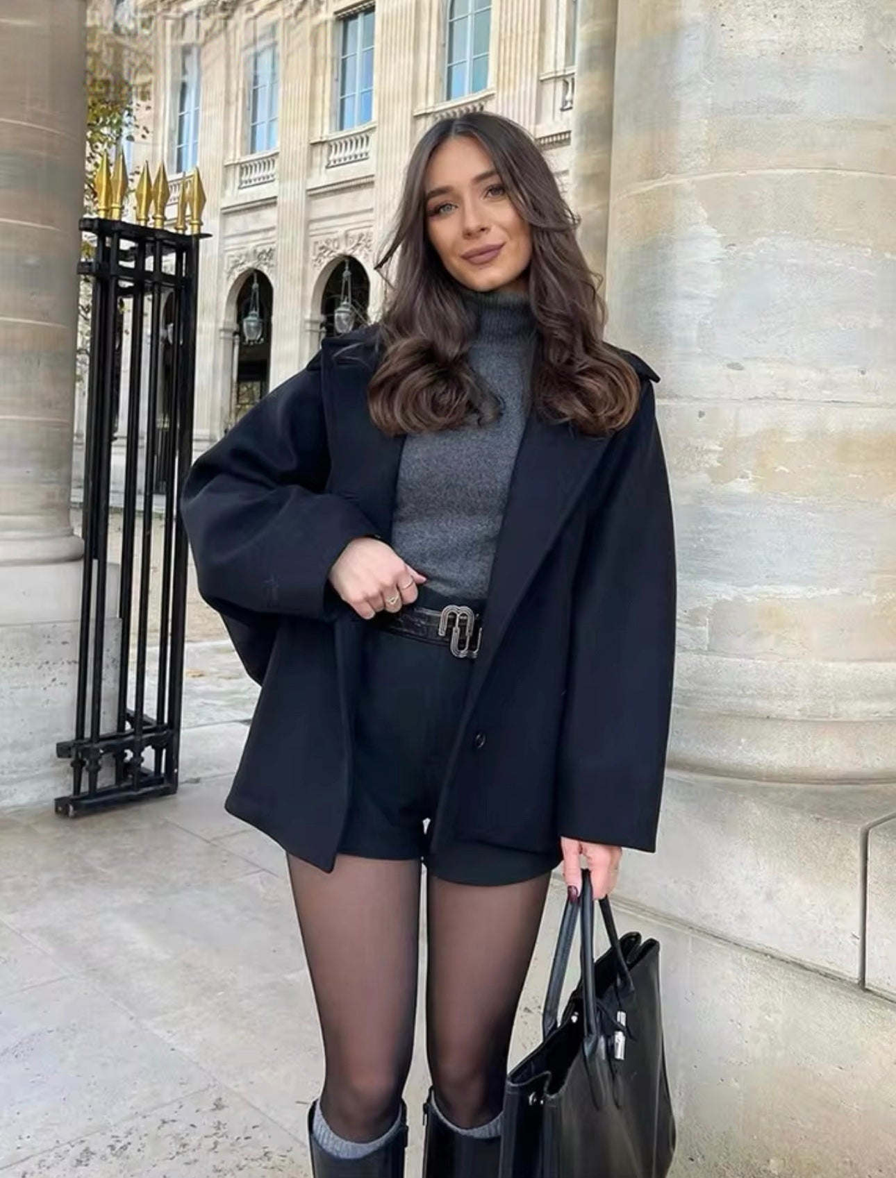 Jazzy | Stylish Oversized Wool Coat for Winter Fashion