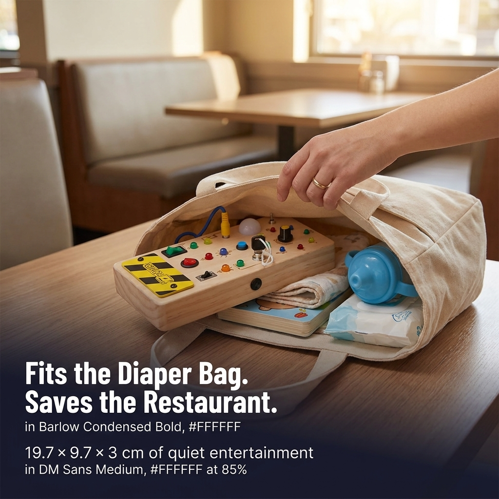 BrillioPlay™ — Let Little Hands Control Real Switches, Lights and Music to Learn