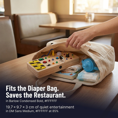 BrillioPlay™ — Let Little Hands Control Real Switches, Lights and Music to Learn