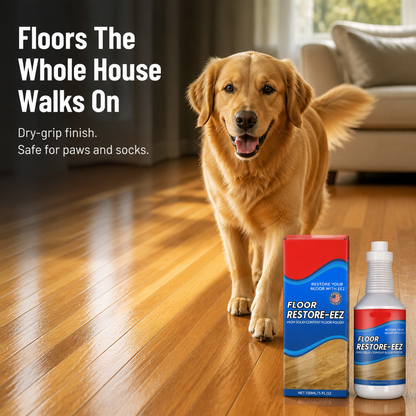 LustroLuxe™ — Restore Dull, Scratched Floors Instantly With One Coat