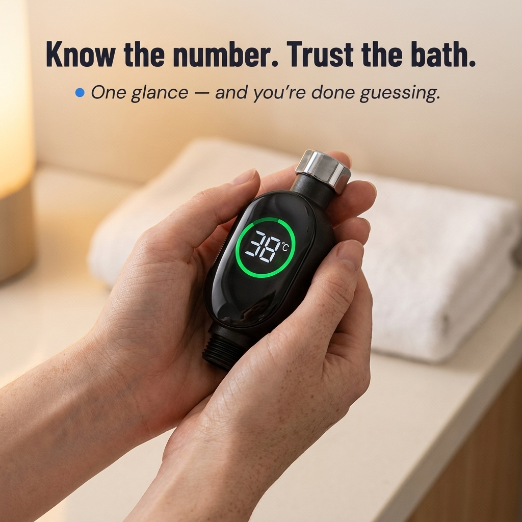 LushVibe™ — See the Precise Water Temperature Before It Meets Skin