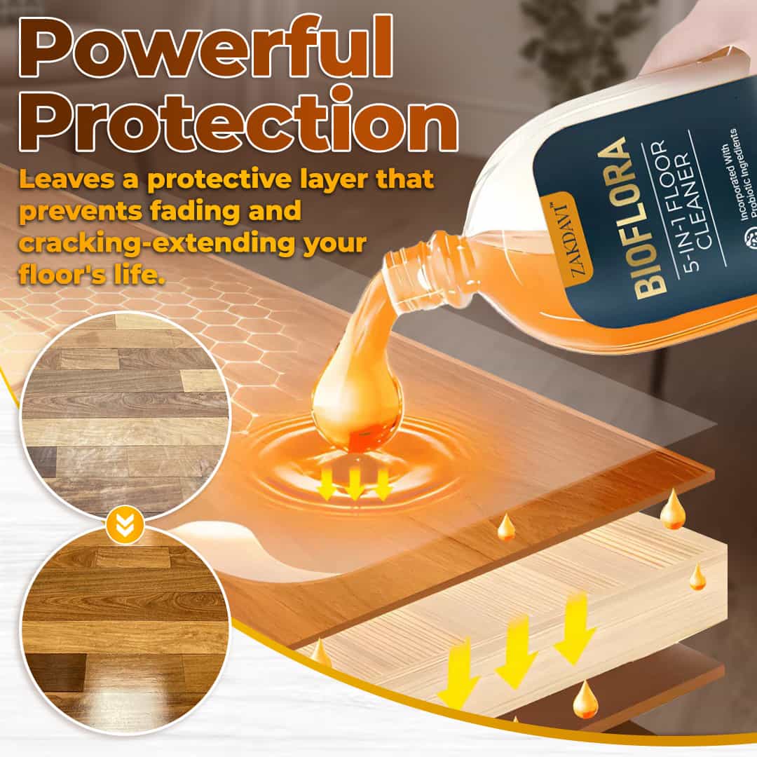 VitraClear™ — Fast-Drying Floor Magic That Guards Your Home and Shines Like New Every Day