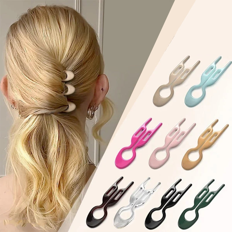 GlowLock™ Hairpins — Effortless All-Day Hold for Stunning, Pain-Free Hairstyles