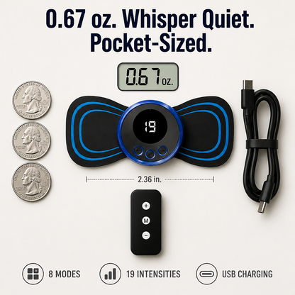 FlexiPulse™ Portable Massager — Dissolve Muscle Tightness Anytime for Quick Calm & Boosted Energy