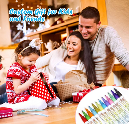 ColorVibe™ Dual-Glow Pen — Ignite Your Creativity with Dazzling Double-Color Brilliance