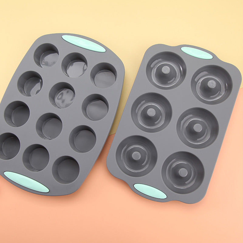 Silicone Cake Mold Set for Convenient Baking