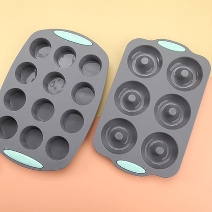 Silicone Cake Mold Set for Convenient Baking