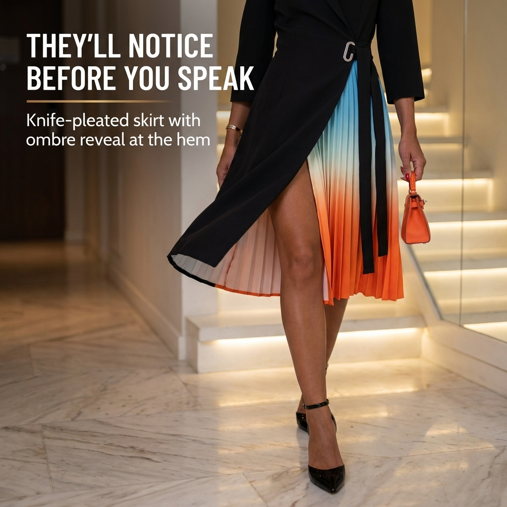 RadianceWave™ — One Dress, From Boardroom Briefing to Rooftop Soirée