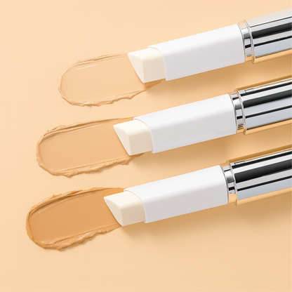 2-in-1 Foundation Featuring an Integrated Brush