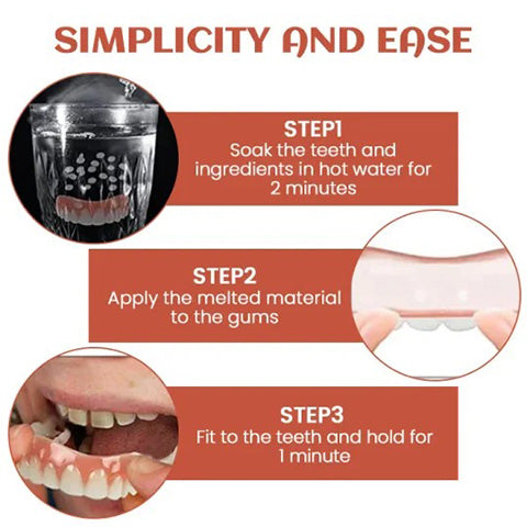 SiliconeAdjust | Silicone Set for Dentures
