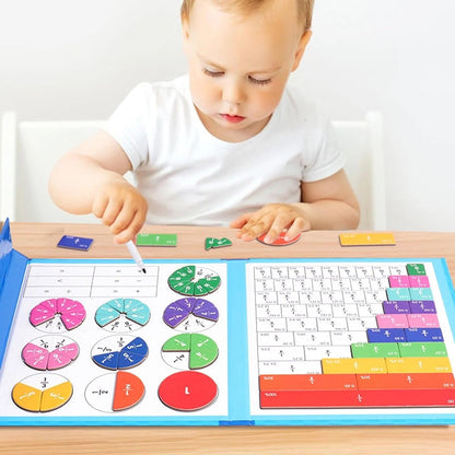 LumoLearn™ Fraction Magnet Set — Ignite Your Child’s Joyful Mastery of Fractions and Unstoppable Confidence