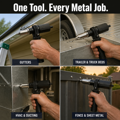 IronCladGrip™ — Turn Your Drill into a Precision Riveting Machine for Perfect, Rock-Steady Results Every Time