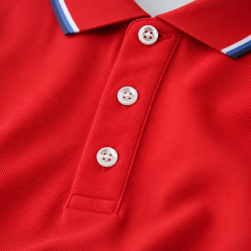 ValorCore™ – Classic Polo Shirt Set, Wrinkle-Resistant with Signature Striped Collar