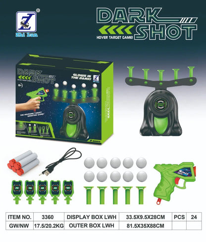 Illuminated Targets for Kids to Use with Toy Guns