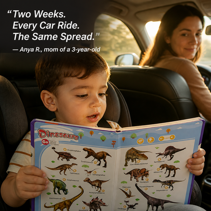 SpeakSpark™ — Trade Screen Time for 300+ English Words Kids Tap and Repeat