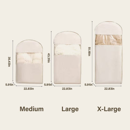 Hanging Garment Protective Cover Featuring Self-Compression (2025 Model)