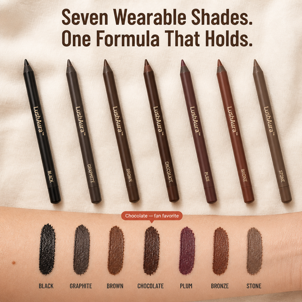 LushAura™ — Sketch Wings That Stay Crisp, Crack-Free, and Smudge-Proof All Day
