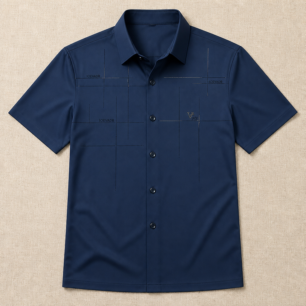 Maxon™ – Stretch Short-Sleeve Button-Down Shirt, Wrinkle-Resistant