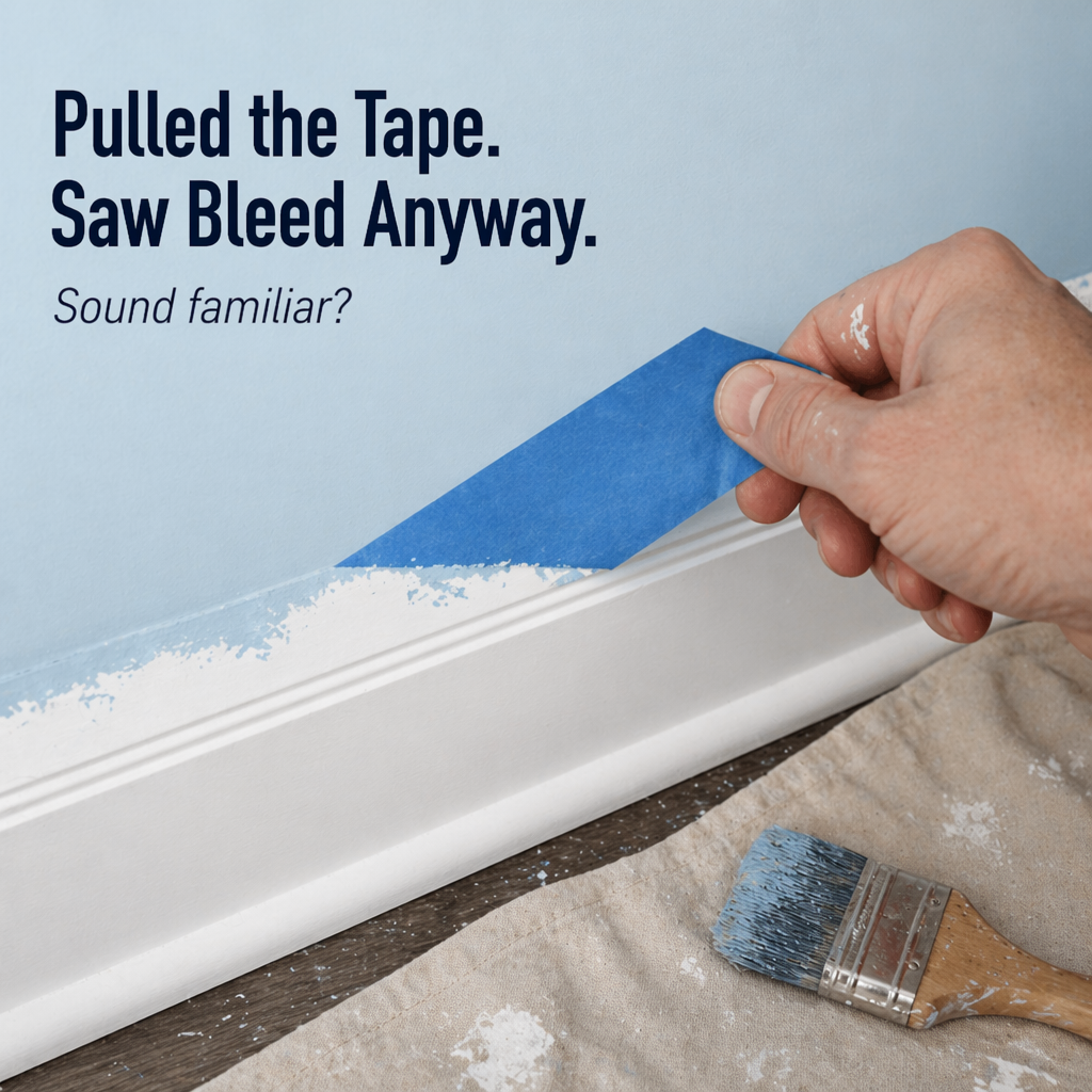 FluxEdge™ Paint Edger — Achieve Razor-Sharp Lines Without Tape, Drips, or Touch-Ups