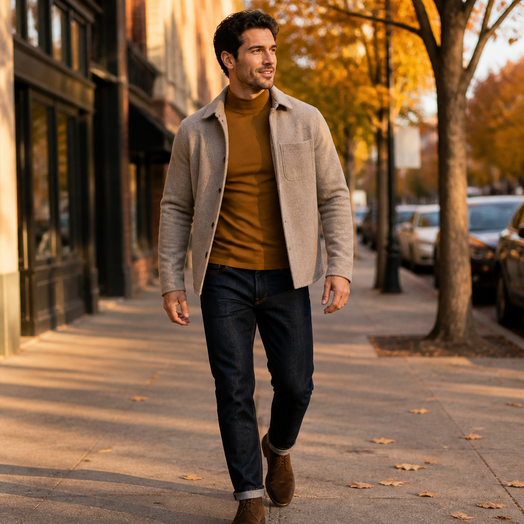 TitanFit™ – Slim Sleek Fit Mock Neck Long Sleeve Base Layer