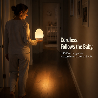 SereniNest™ — Gentle Nighttime Feeds Without Brightening the Baby