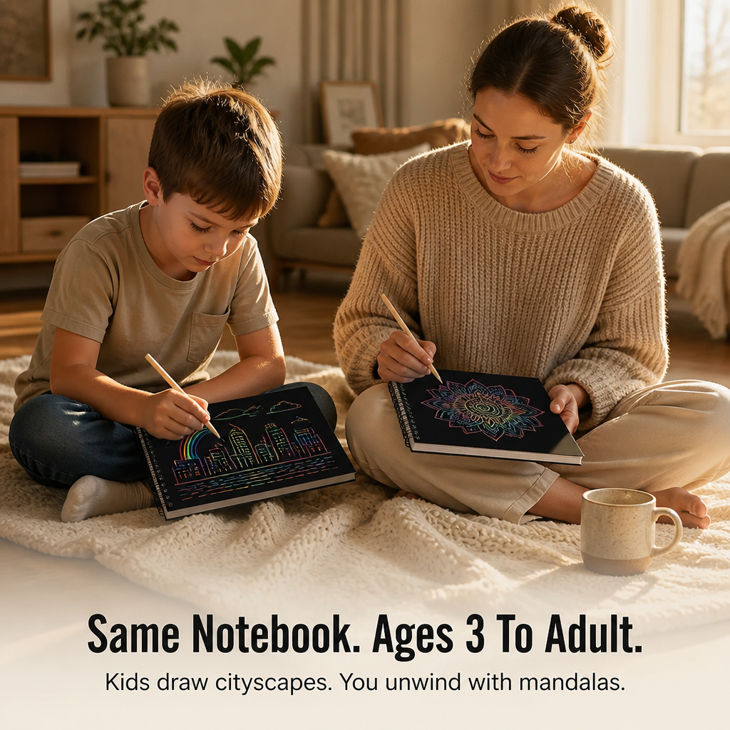 ColorRipple™ — Swap Screen Time for 20 Peaceful Minutes of Rainbow Wonder