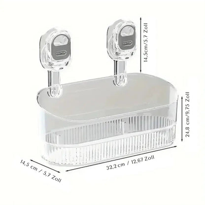 Storage Box with Snap-on System, No Drilling Required