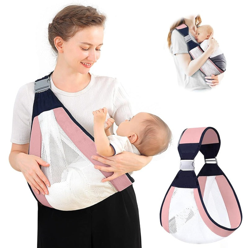 BreezlyNest™ — Effortless Comfort That Keeps You Cool and Your Baby Close All Day