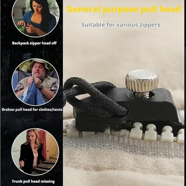 SwiftZip™ — Bring Your Zippers Back to Life Instantly, No Sweat Needed