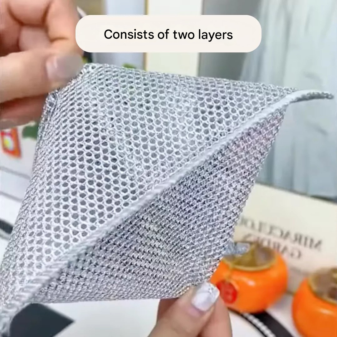 LumeMesh™ — Scratch-Free Shine That Makes Cleaning Feel Like Magic