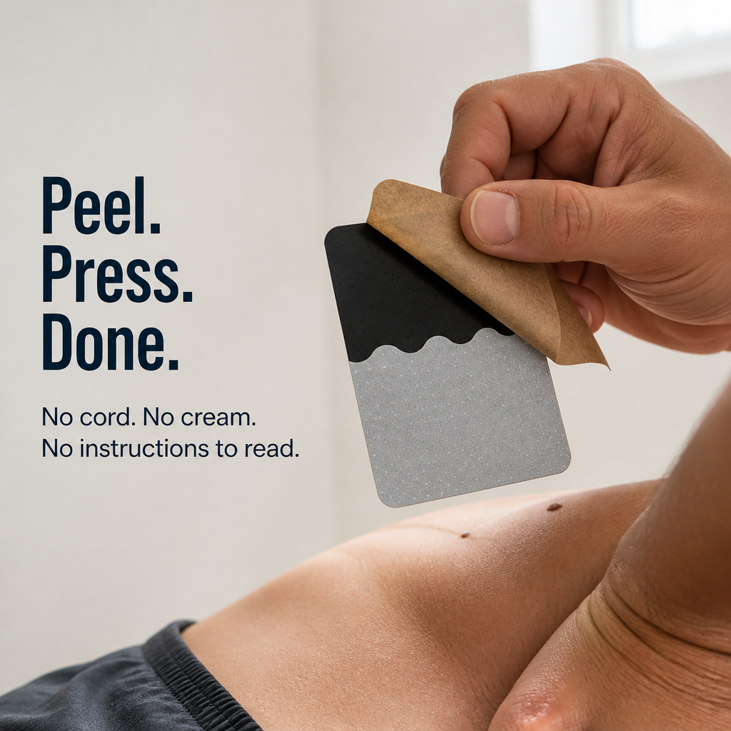 AkoraSoothe™ — Dissolve Tough Knots Fast with Self-Warming Patches
