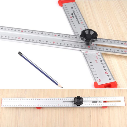 PrecisionEdge™ | Precision Angle Ruler – Ideal for Exact Measurements and Cutting
