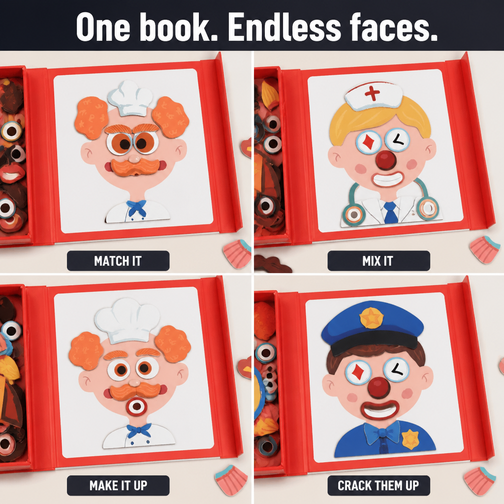 BrightMind™ — Create Faces, Ignite Imaginative Play, and Stop Screen-Time Struggles