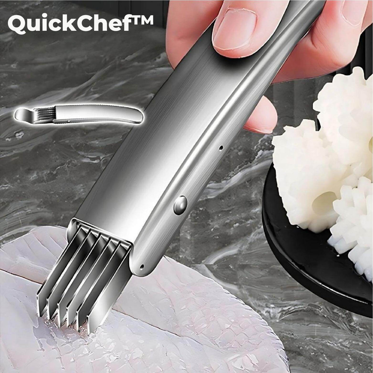 SwiftGlide™ — Slice, Chop, and Grate with Lightning Speed and Effortless Safety