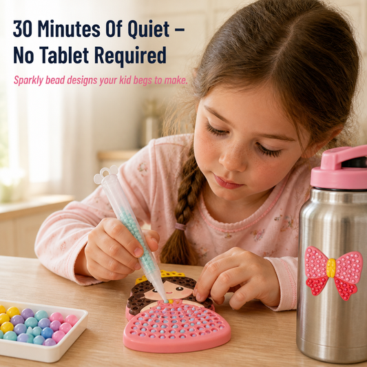 PrismPearl™ — Swap Screen Time for Sparkling Bead Stickers Kids Can’t Resist