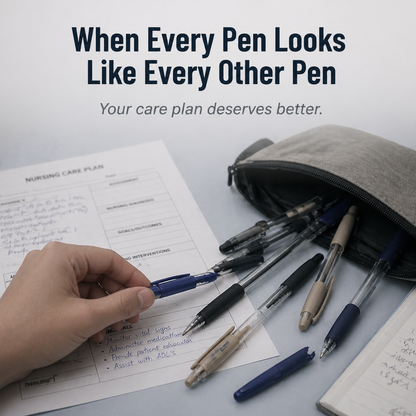 VibeSyringe™ — Color-Mark Each Care Plan, Drug Card & Lecture Note With Silky Smooth Ink