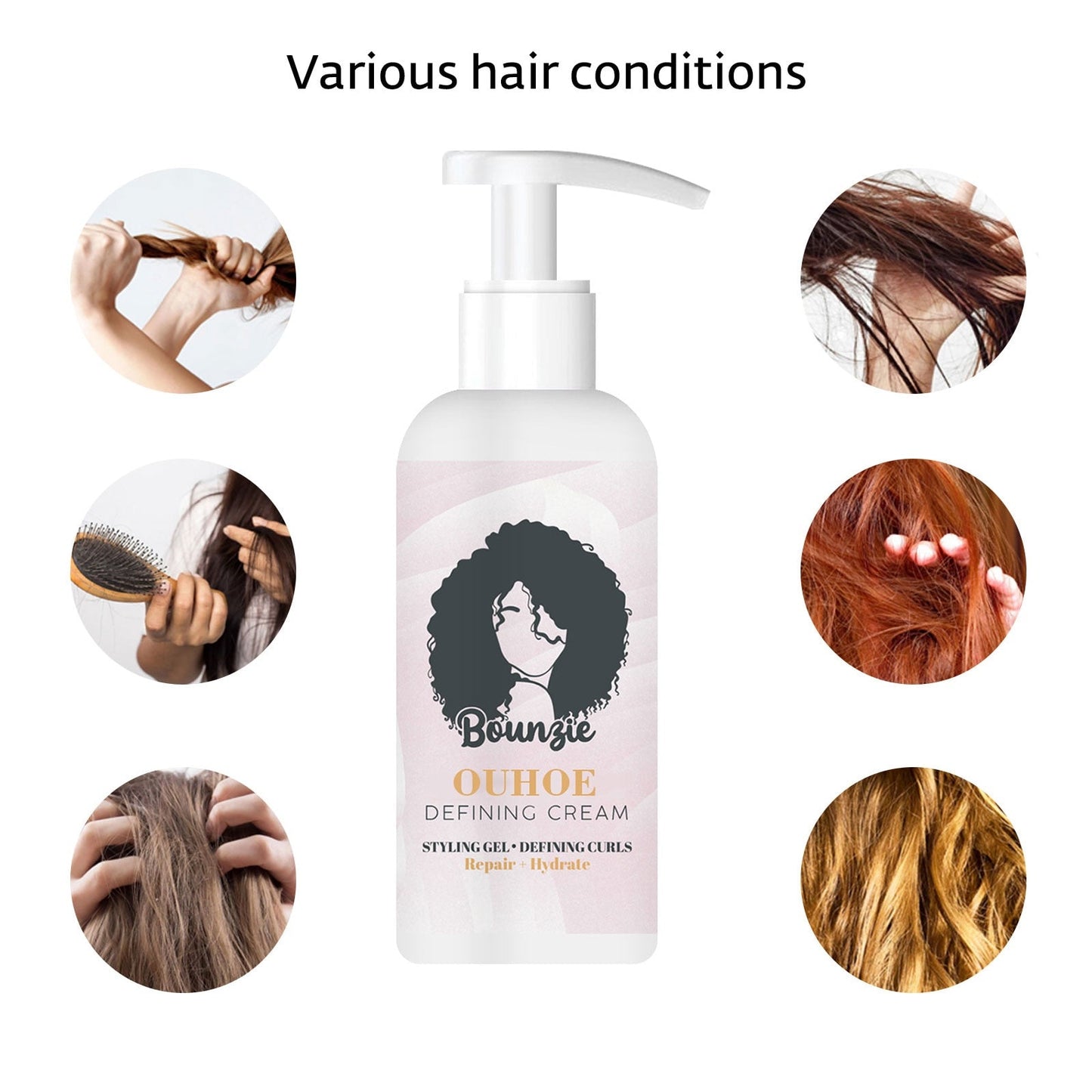 CurlMuse™ Sculpting Cream — Unlock Lush, Frizz-Free Curls That Bounce with Pure Life