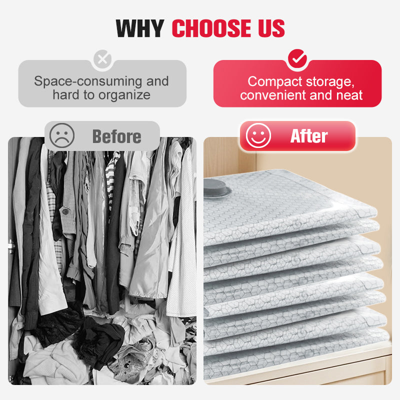 CompactEase™ Vacuum Storage Bags — Slash Clutter and Protect Your Treasured Fabrics Instantly
