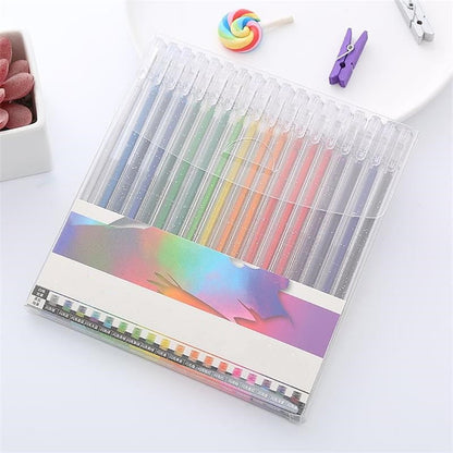 RadianceFlow™ Glitter Gel Pens — Ignite Your Creativity with Smooth, Smudge-Proof Sparkle That Lasts