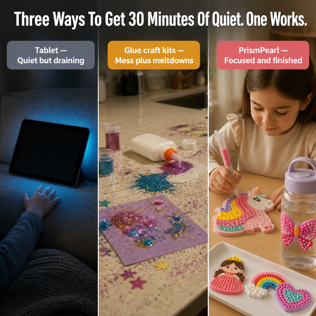 PrismPearl™ — Swap Screen Time for Sparkling Bead Stickers Kids Can’t Resist