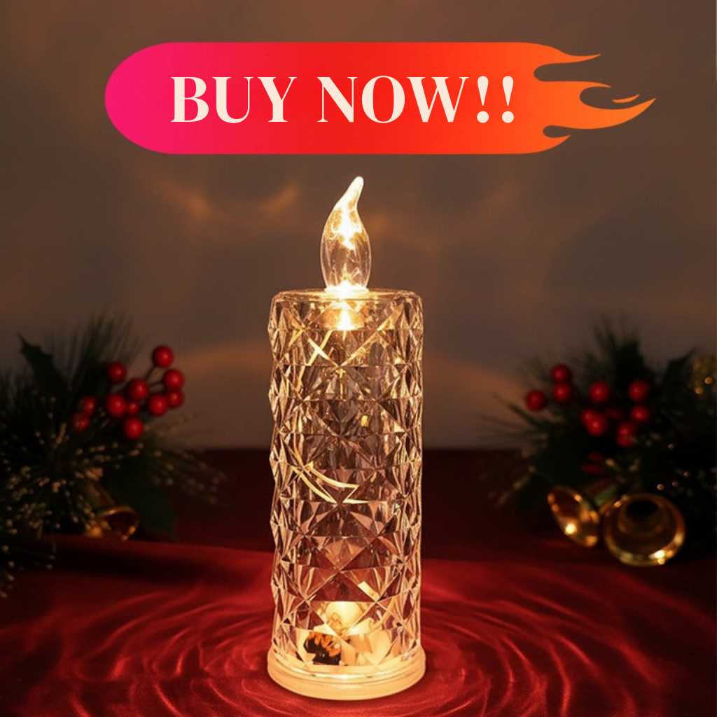 Lumiara™ LED Crystal Pillars — Transform Any Room with Safe, Stunning Candlelight Magic
