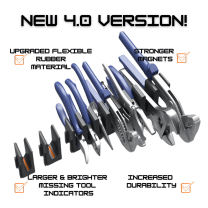 IronClutch™ — Instantly Find and Secure Every Tool for a Stress-Free Workspace