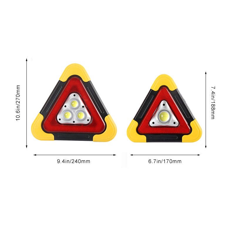 BlazeGuard™ Triangle — Command Instant Safety and Never Stay Invisible Again