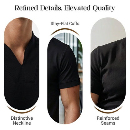 VeroStride™ Mens Business Casual V-Neck — Feel Unstoppable with Sharp Style and All-Day Comfort