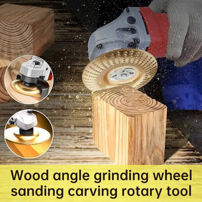 Wood Carving Discs Set for Angle Grinder – Accurate Carving & Grinding