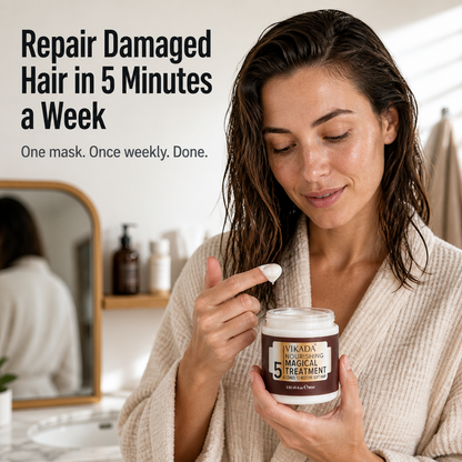 LustraLuxe™ — Restore Weakened Hair Within 5 Minutes a Week from the Inside