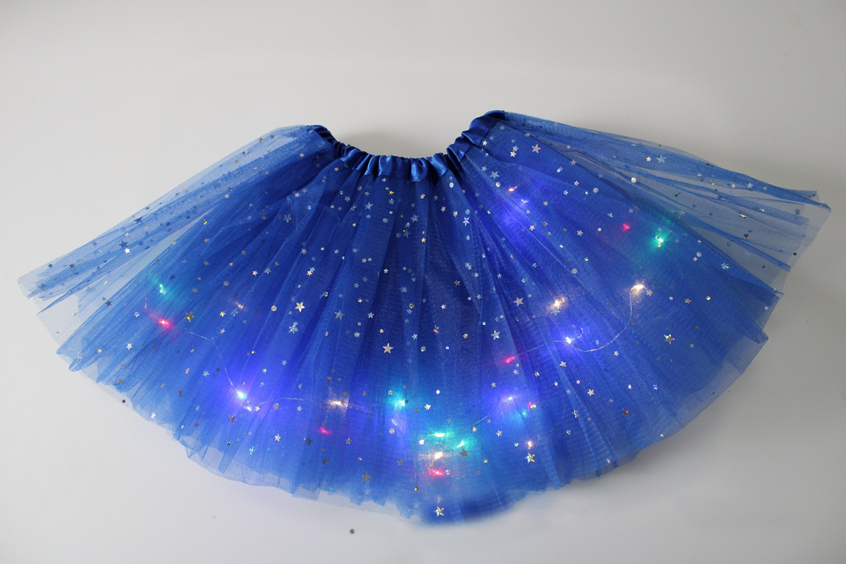 GlintWhirl™ LED Tutu Skirt — Light Up Every Step with Featherlight Comfort and Unstoppable Sparkle