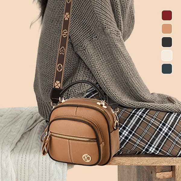 LuxeVanta™ Leather Crossbody — Command Your Day with Effortless Style and Unshakable Confidence