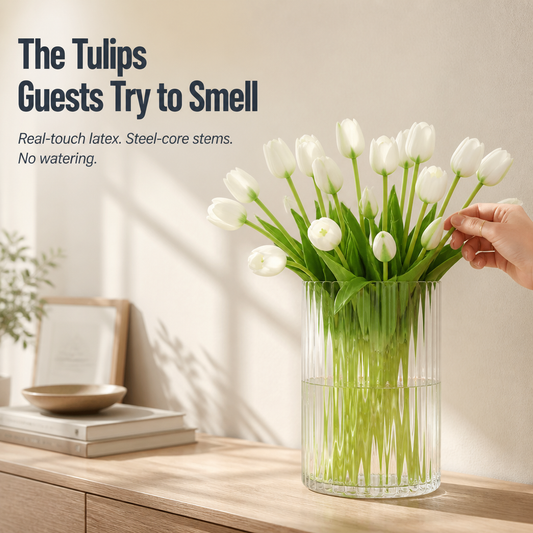 Everbloom™ — Feel the Difference with Real-Touch Tulips That Stay Fresh